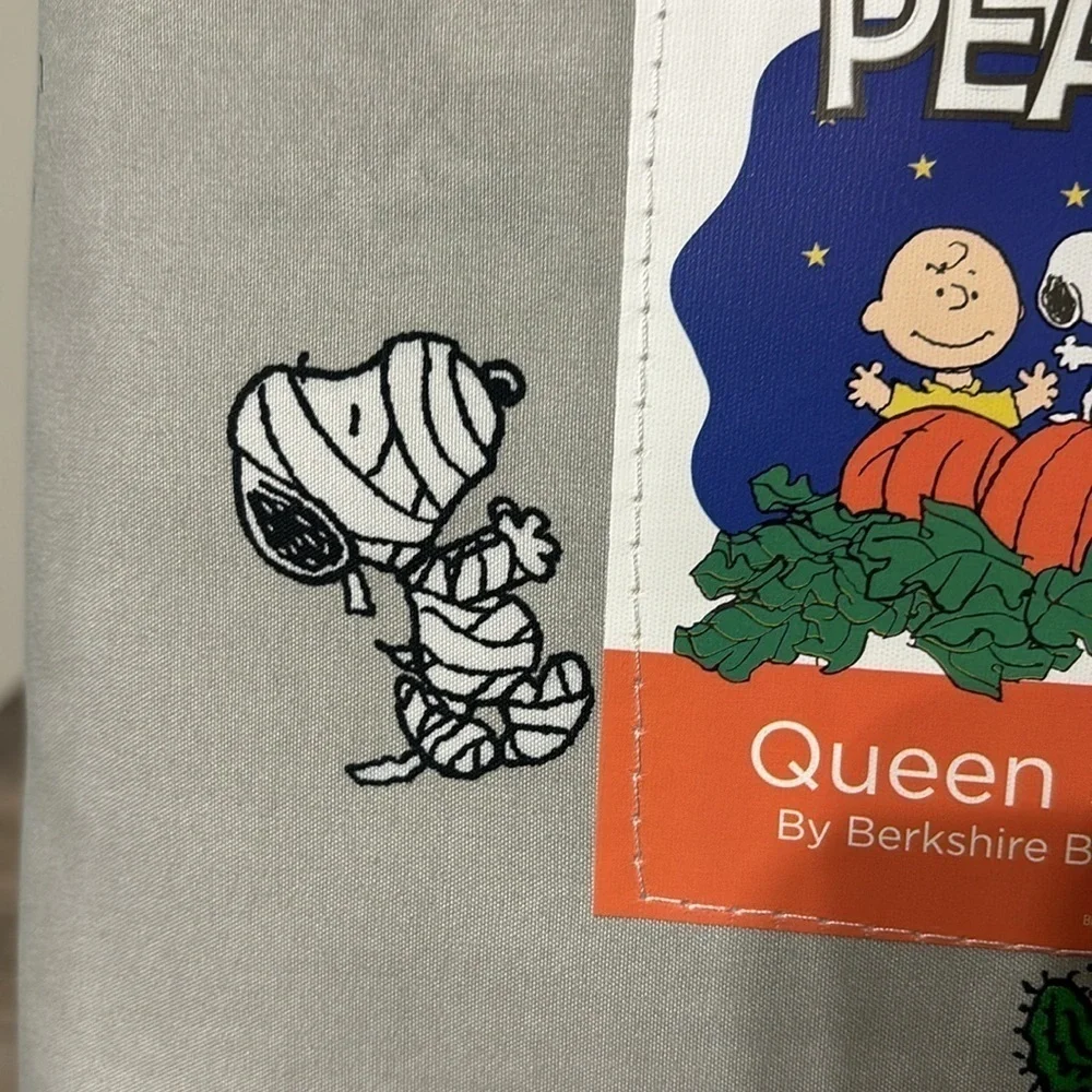 NEW PEANUTS SNOOPY COWBOY STICKPONY CACTUS JACK O LANTERN HALLOWEEN QUEEN SHEETS